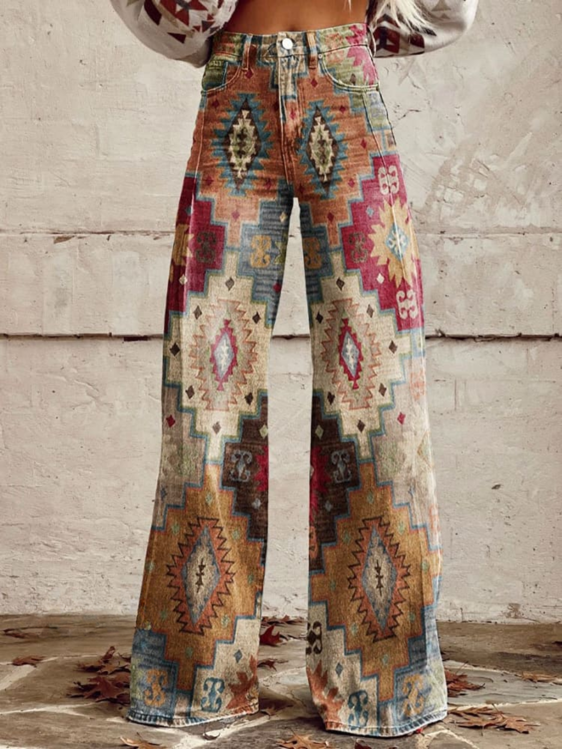 Modele Boho | Jeans Vintage Evazați