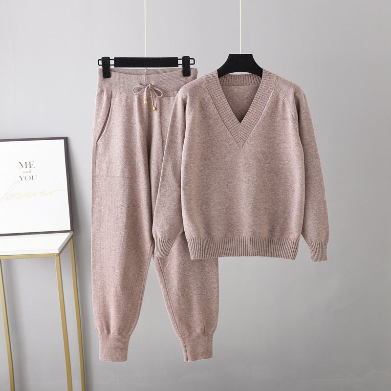 Gabriella - Set elegant și confortabil cu guler înalt