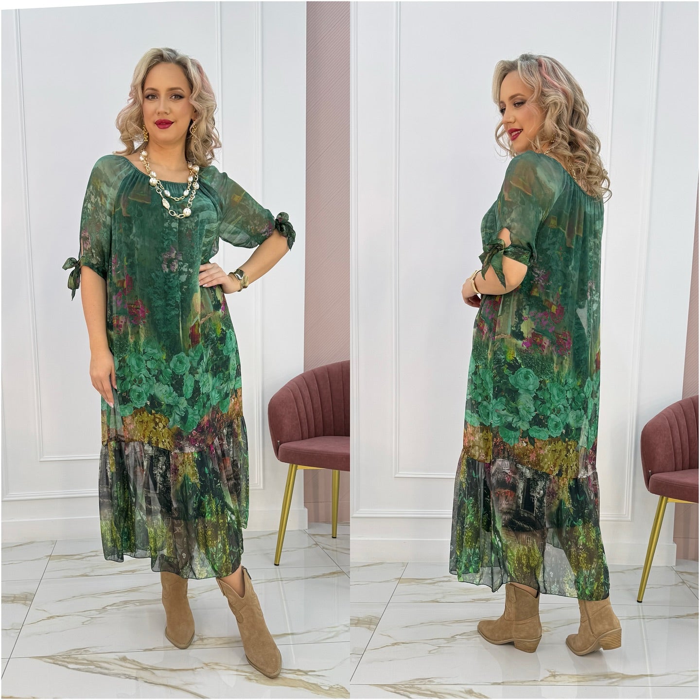 Rochie Elegantă Valeria pentru Femei - Ideală pentru Orice Ocazie