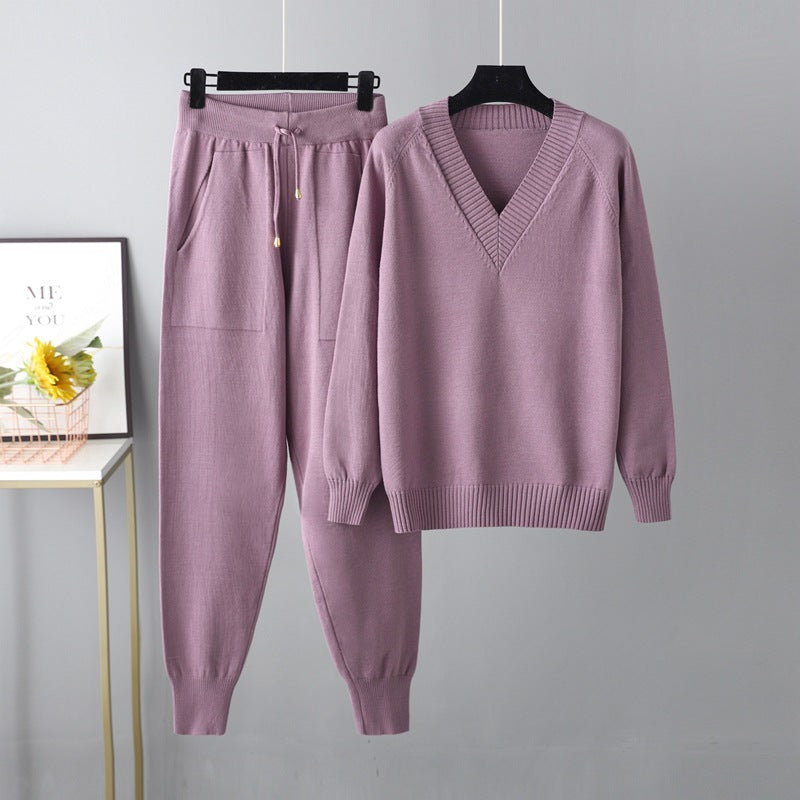 Gabriella - Set elegant și confortabil cu guler înalt
