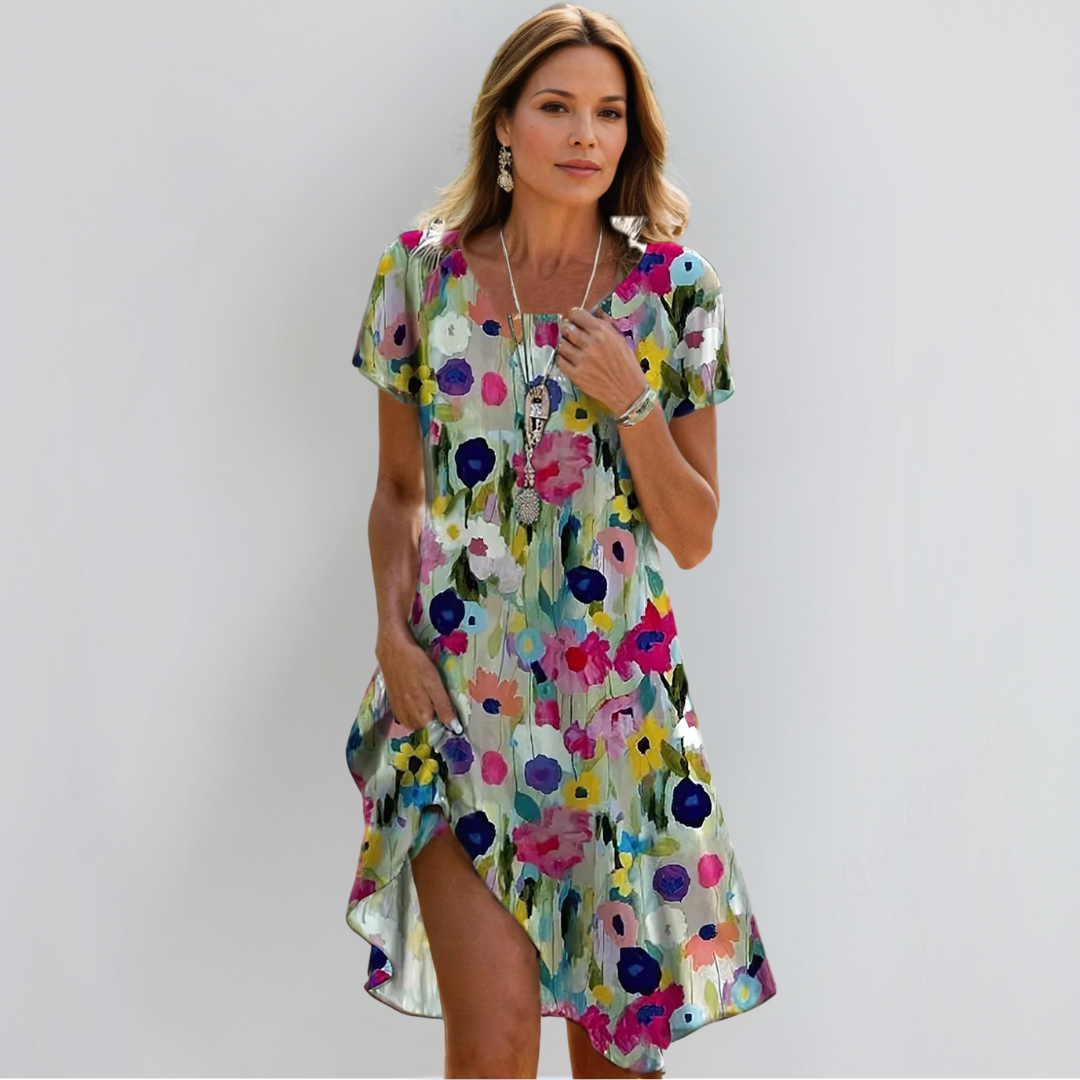 Eliska | Rochie Florală Elegantă pentru Toate Ocaziile