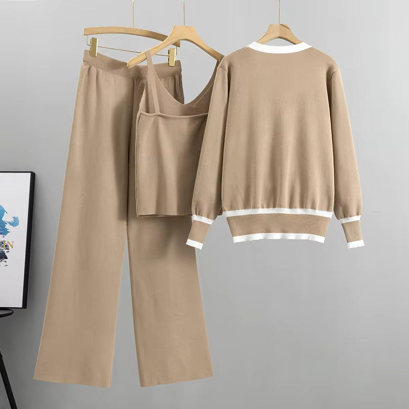 Susan | Set Elegant Tricotat din 3 Piese