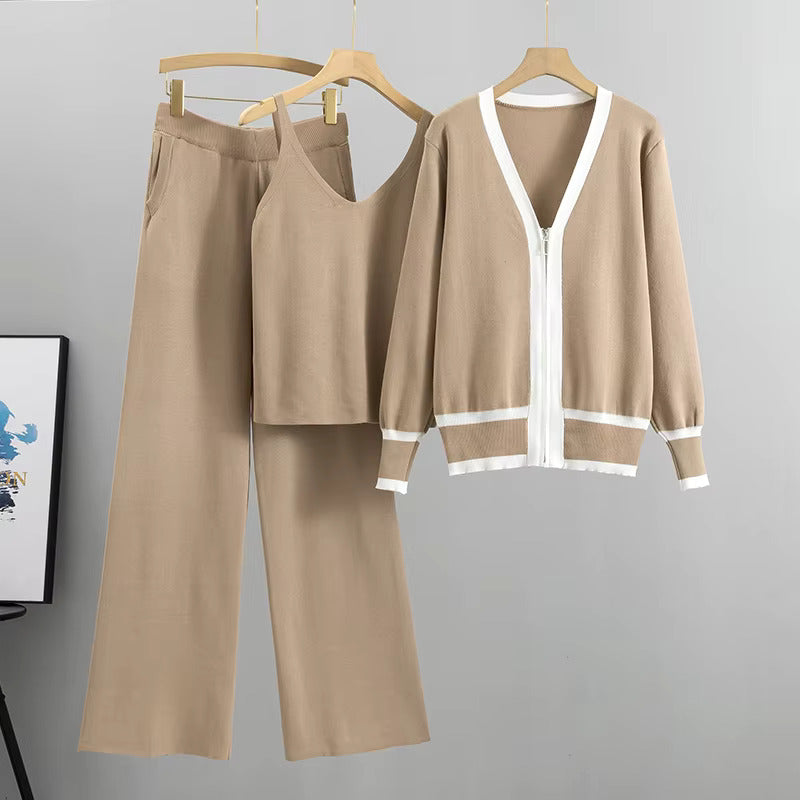 Susan | Set Elegant Tricotat din 3 Piese