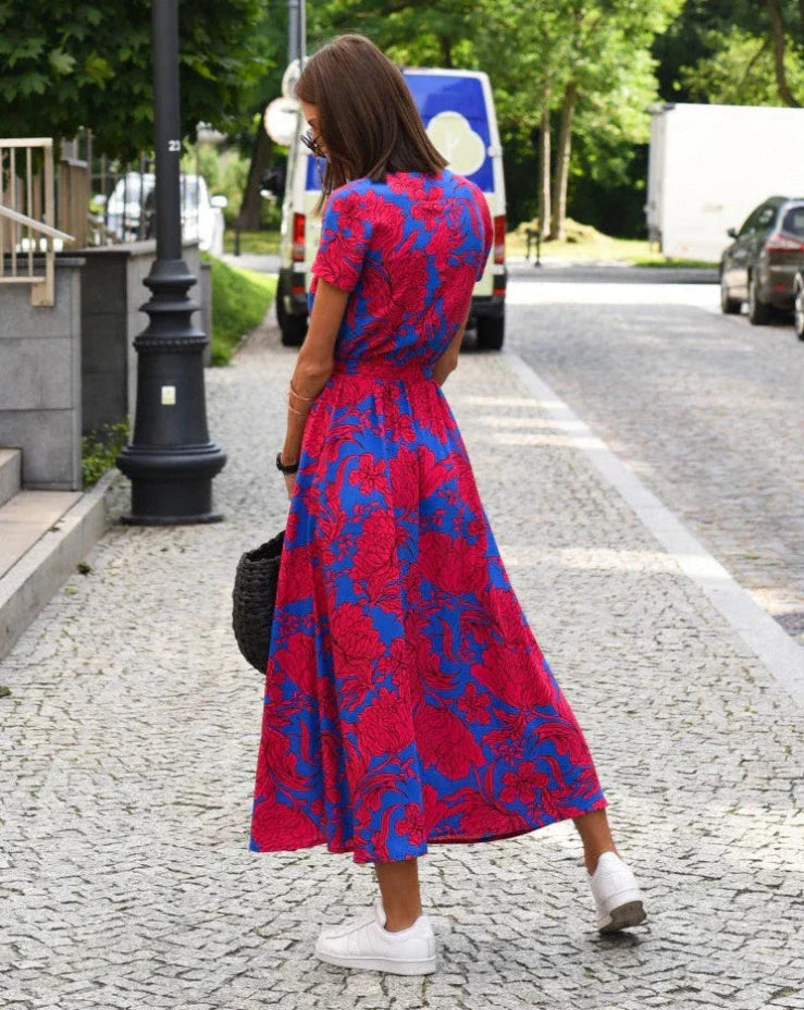 Rebeka | Rochie de vară cu imprimeu floral