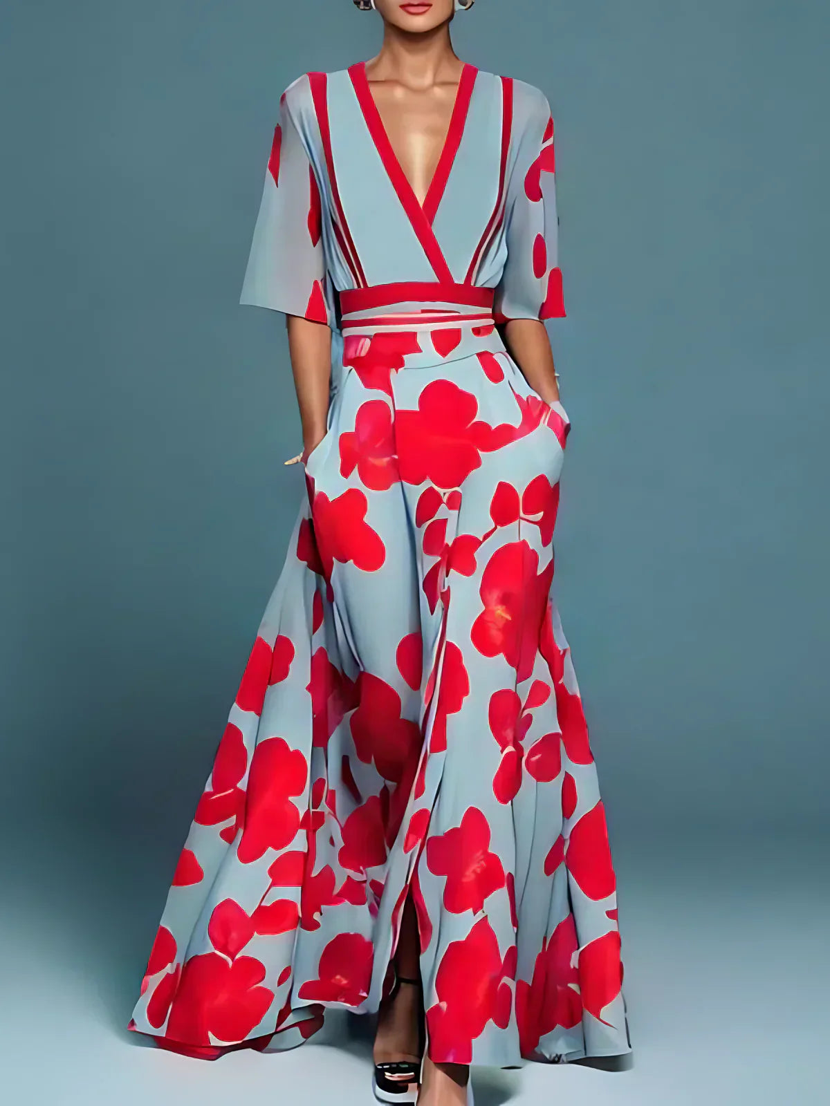 ELISA™ | Elegant Floral Dress