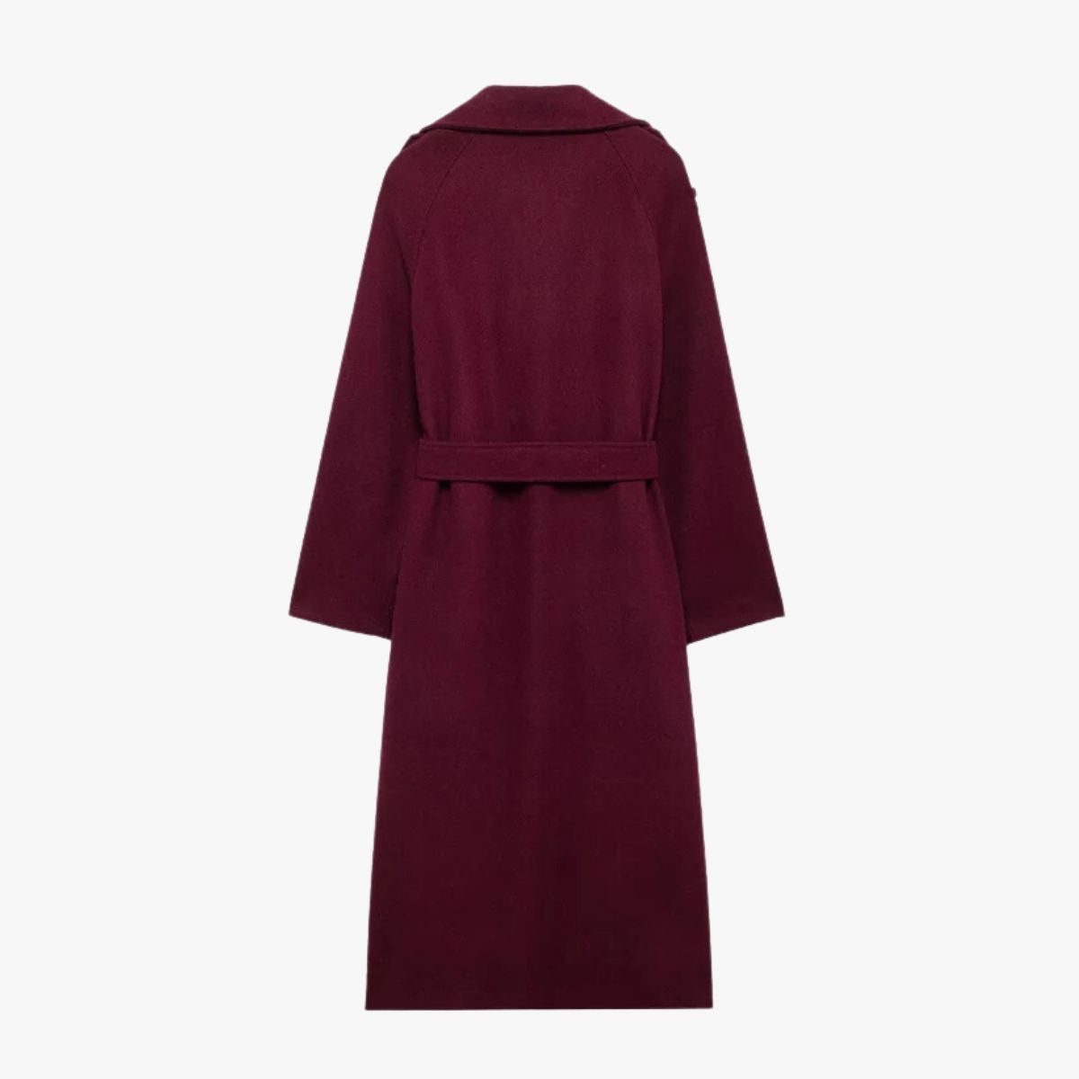 Palton Burgundy de Toamnă