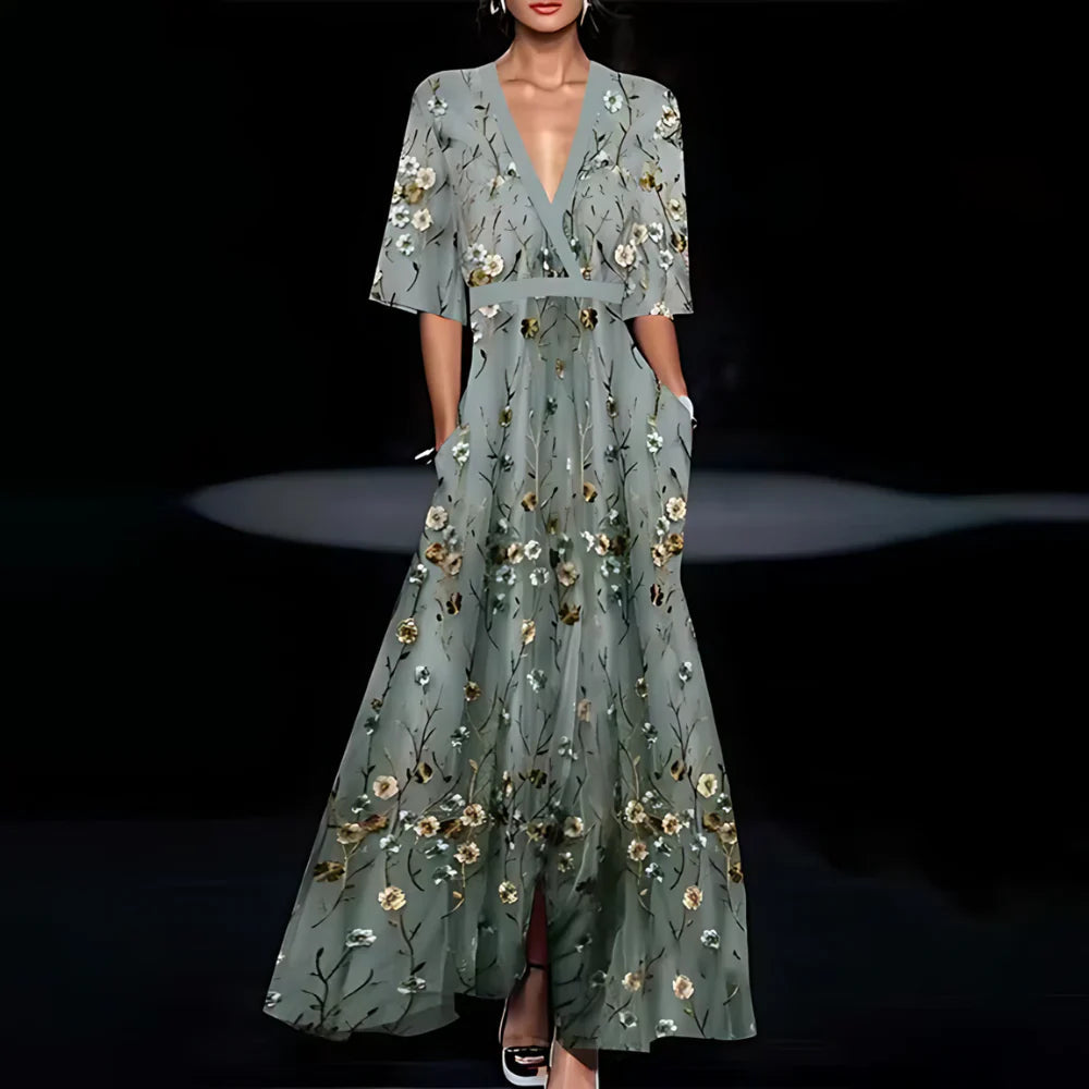 Lorraine | Rochie cu imprimeu floral