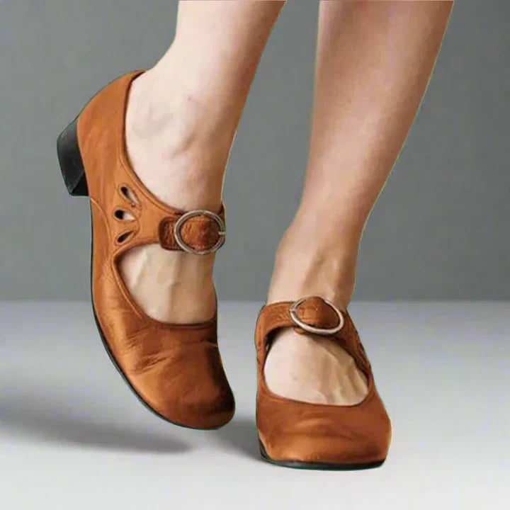 Denisa™ – Sandale Ortopedice din Piele