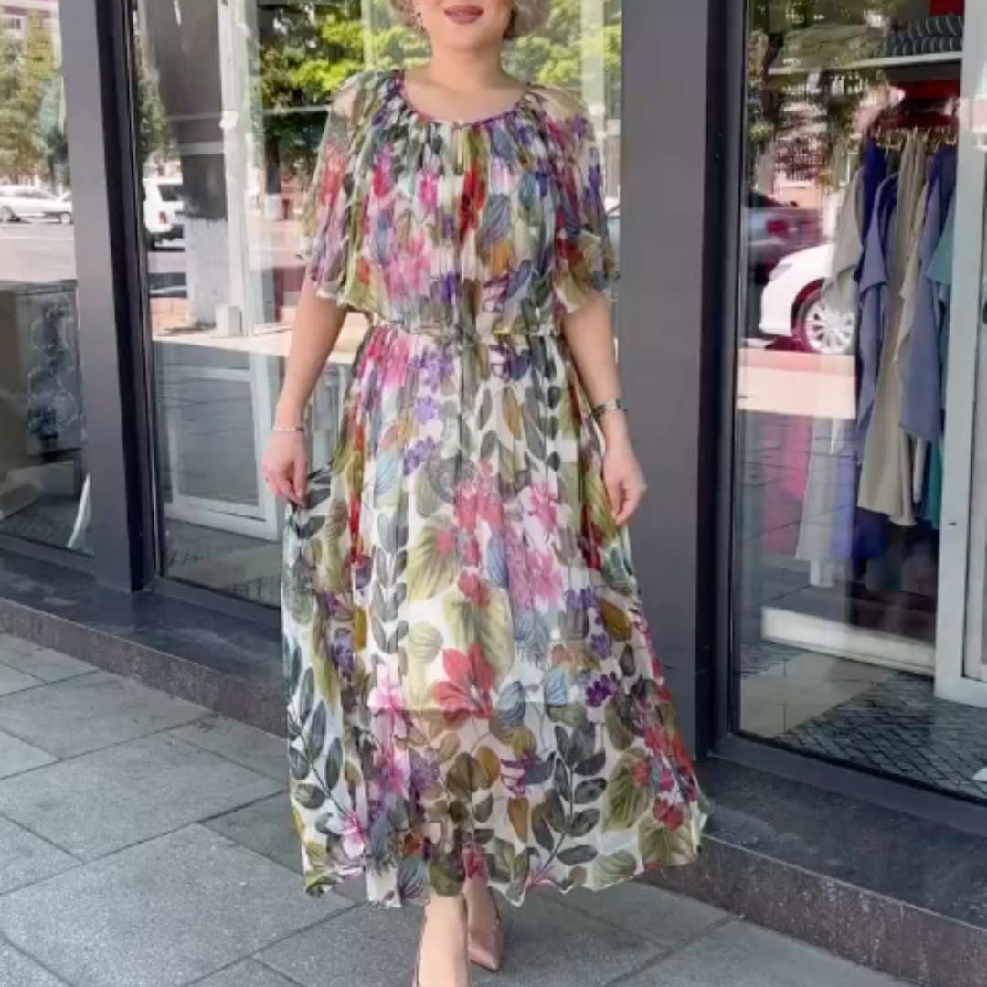 Donna™ - Rochie Maxi Floral pentru Femei