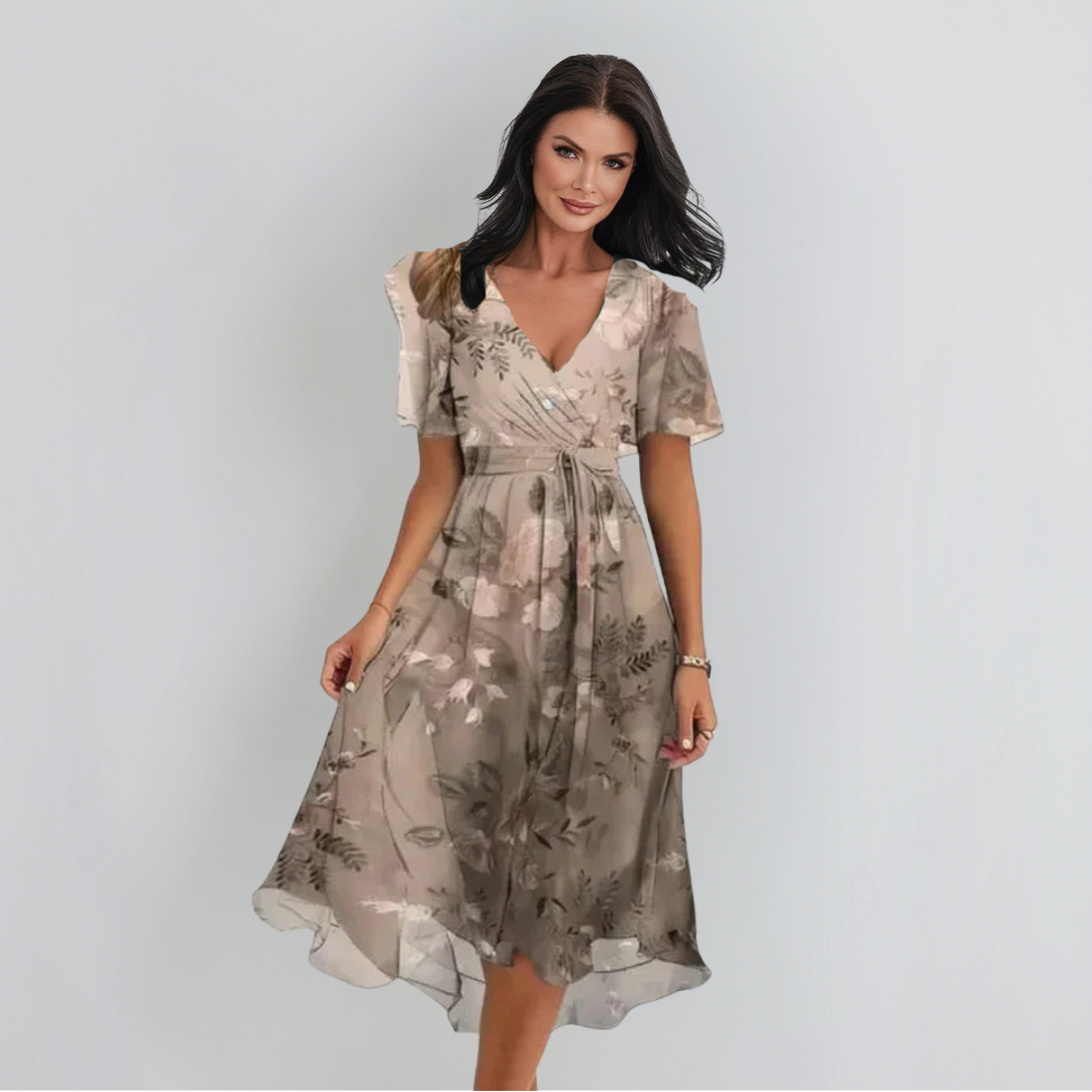 Lenka | Rochie elegantă cu decolteu adânc în formă de V