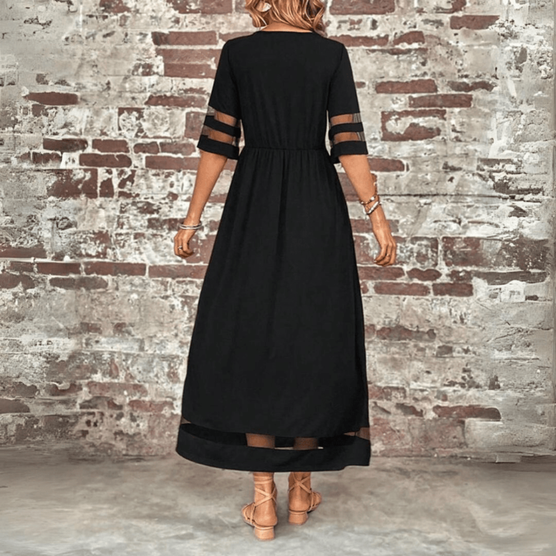 Zora | Rochie Maxi cu Eleganță Clasică