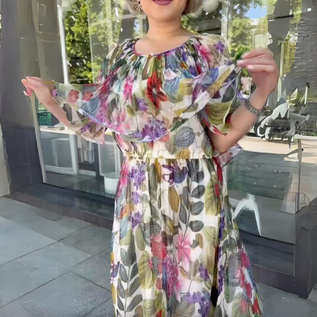Donna™ - Rochie Maxi Floral pentru Femei