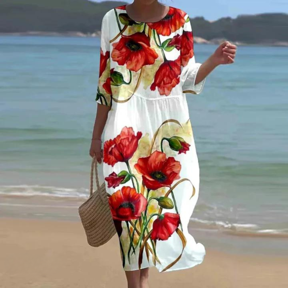 Nataly | Rochie elegantă cu efect de camuflare a burticii