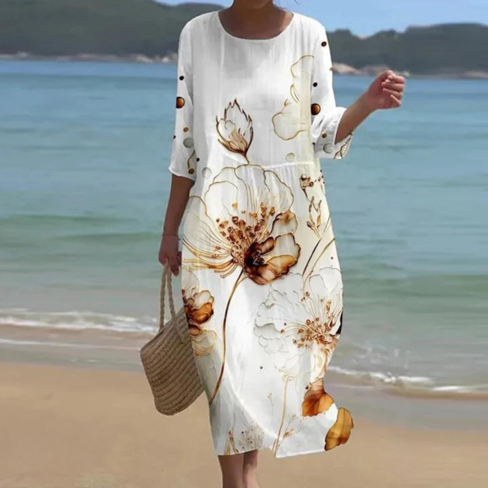 Nataly | Rochie elegantă cu efect de camuflare a burticii