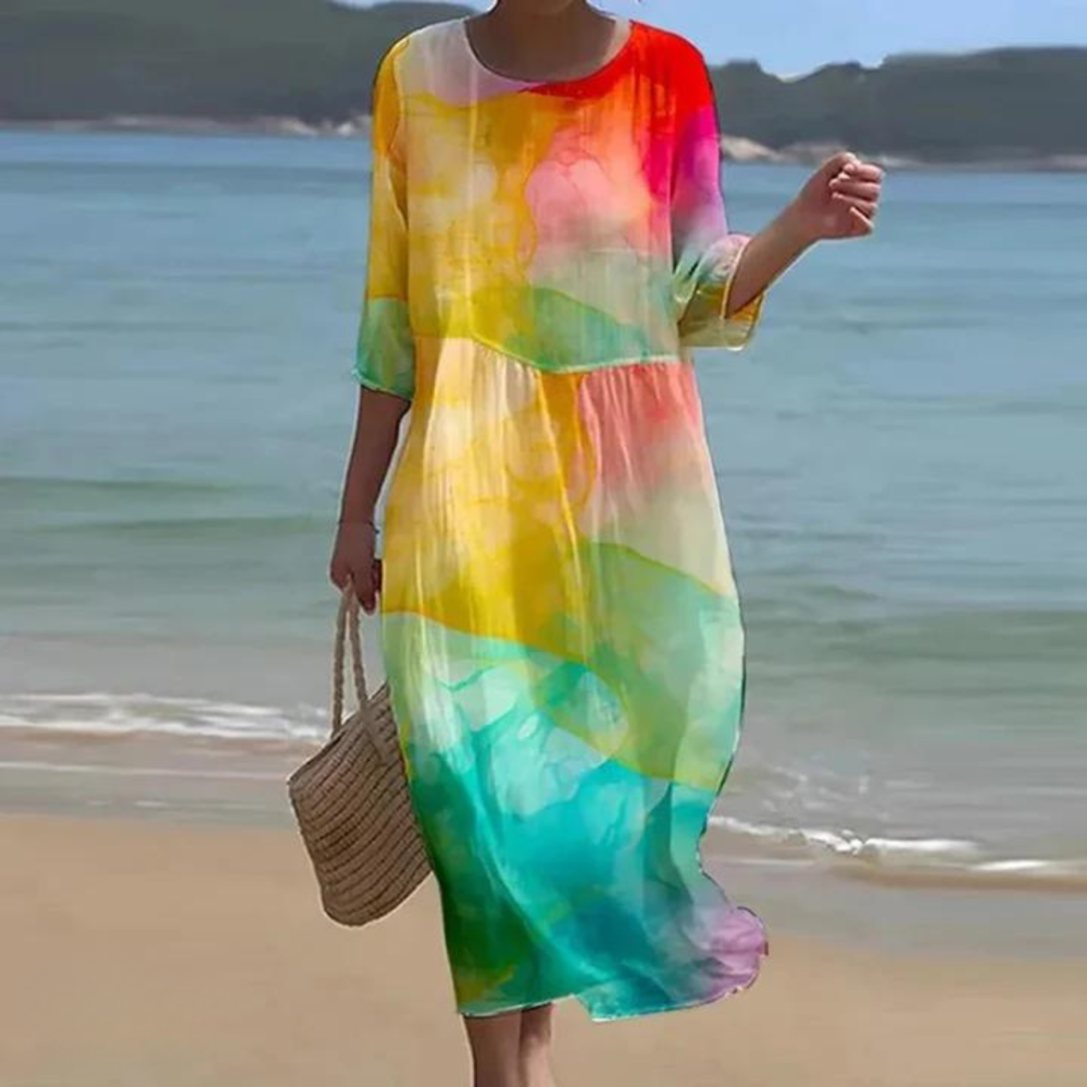Nataly | Rochie elegantă cu efect de camuflare a burticii