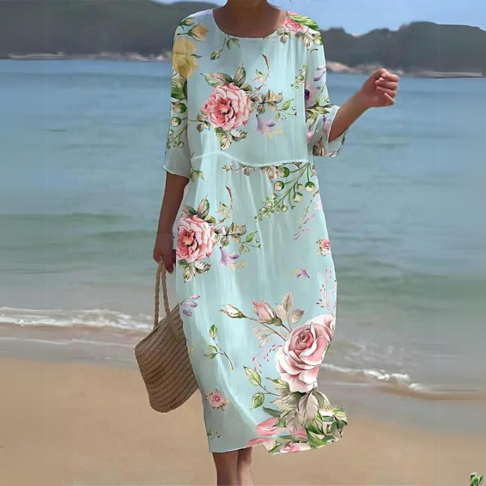 Nataly | Rochie elegantă cu efect de camuflare a burticii