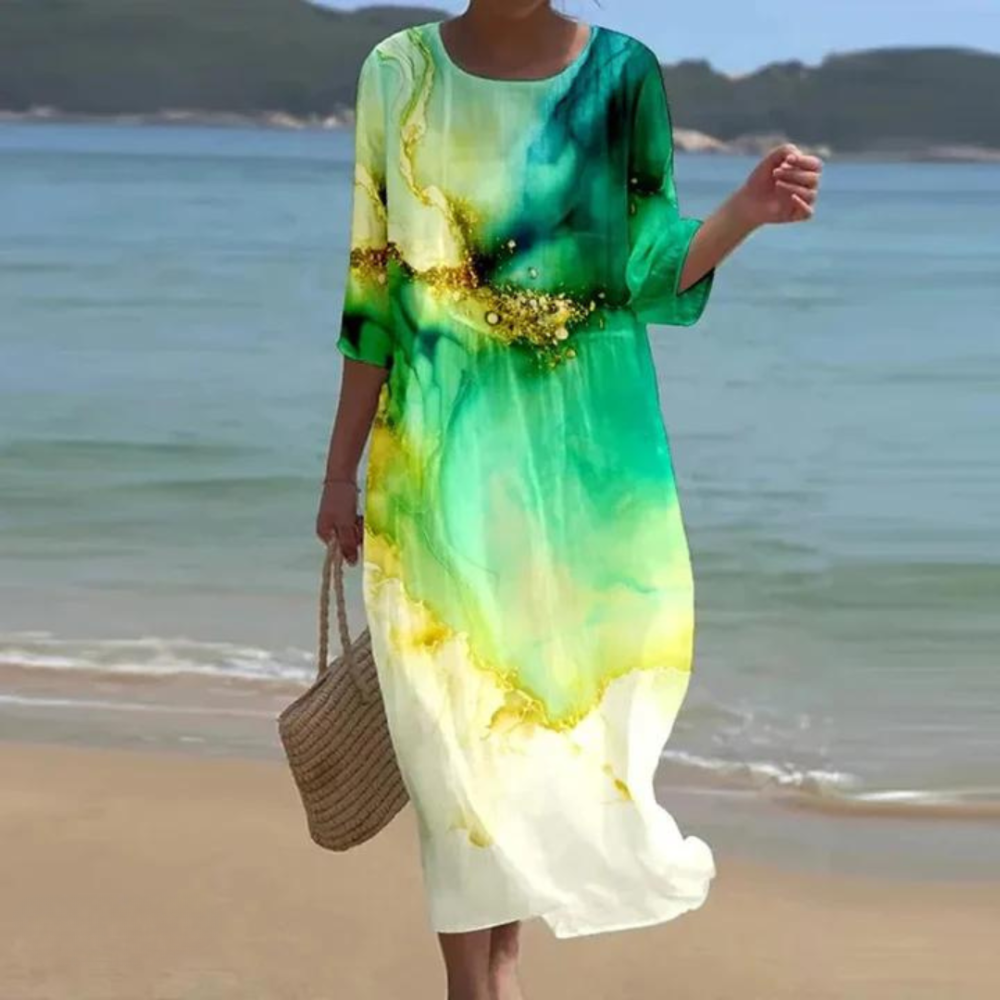 Nataly | Rochie elegantă cu efect de camuflare a burticii