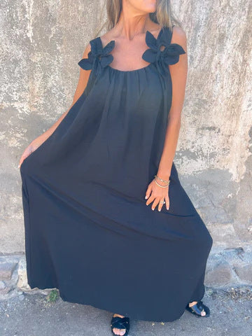 Mariana | Rochie de damă simplă cu imprimeu floral