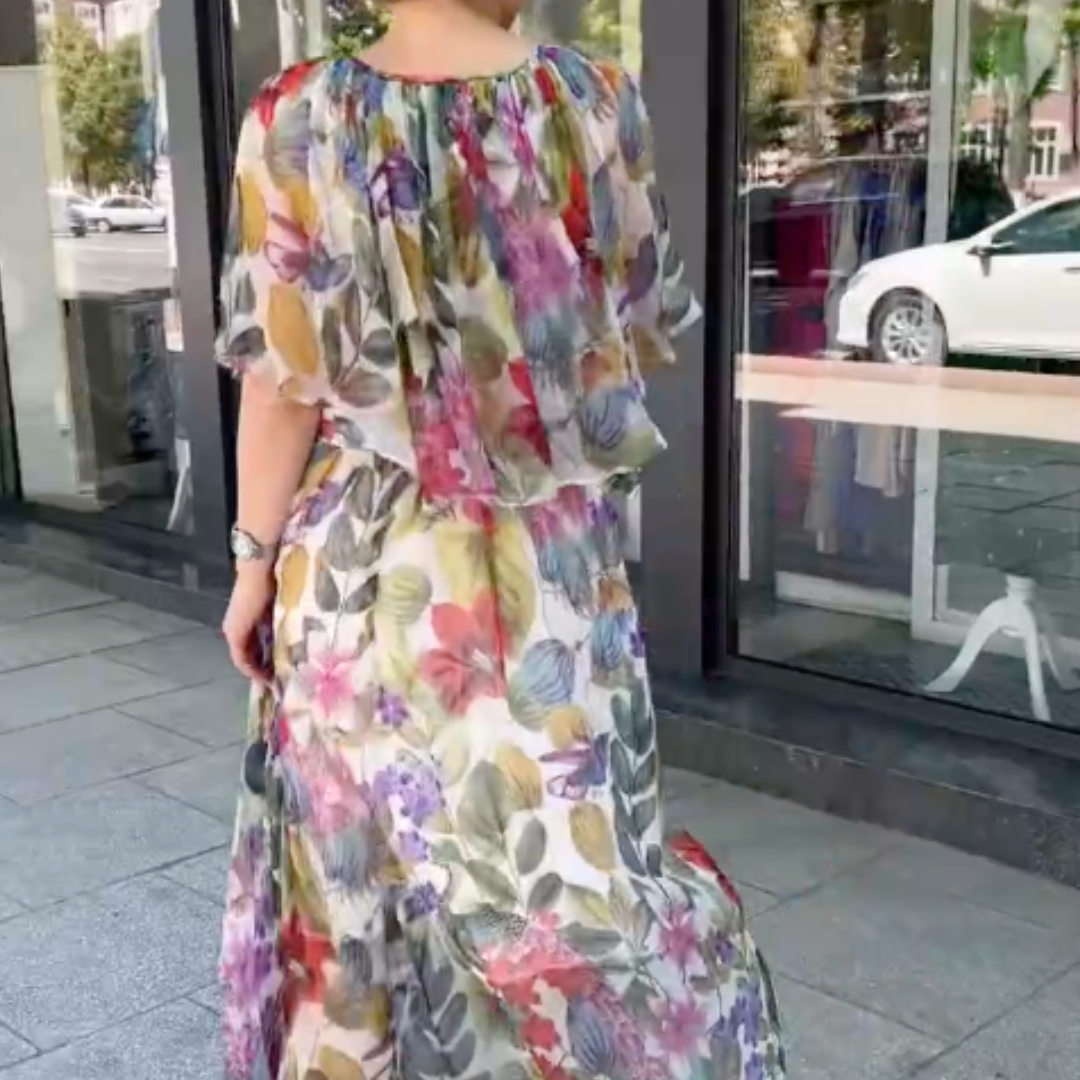Donna™ - Rochie Maxi Floral pentru Femei