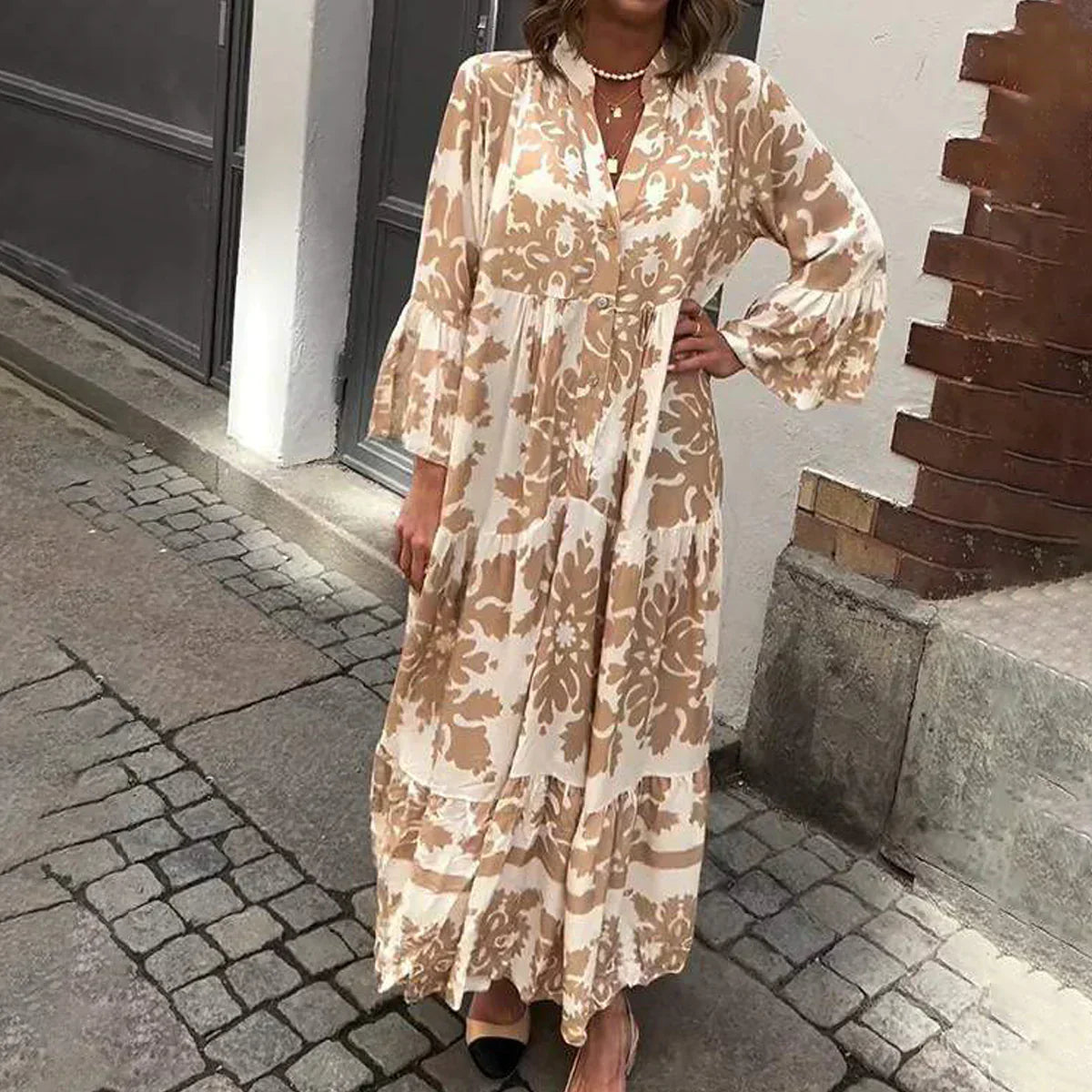 Nova™ - Rochie lungă casual
