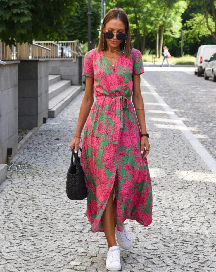 Rebeka | Rochie de vară cu imprimeu floral