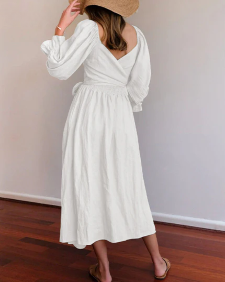 Michelle | Rochie cu Mâneci Volanate