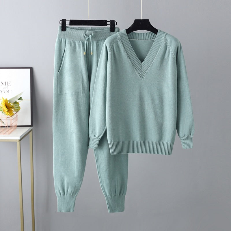 Gabriella - Set elegant și confortabil cu guler înalt