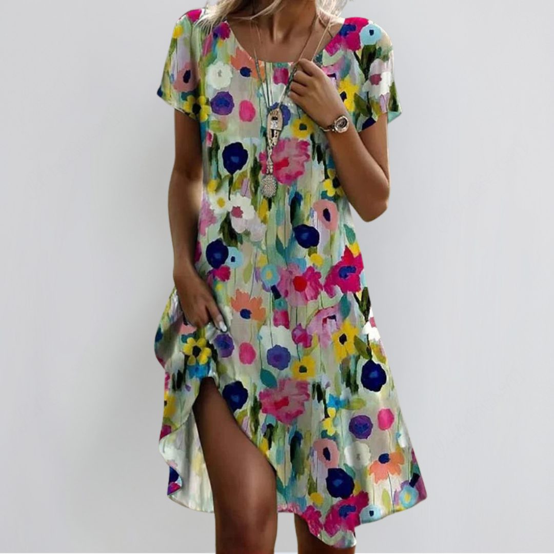 Eliska | Rochie Florală Elegantă pentru Toate Ocaziile