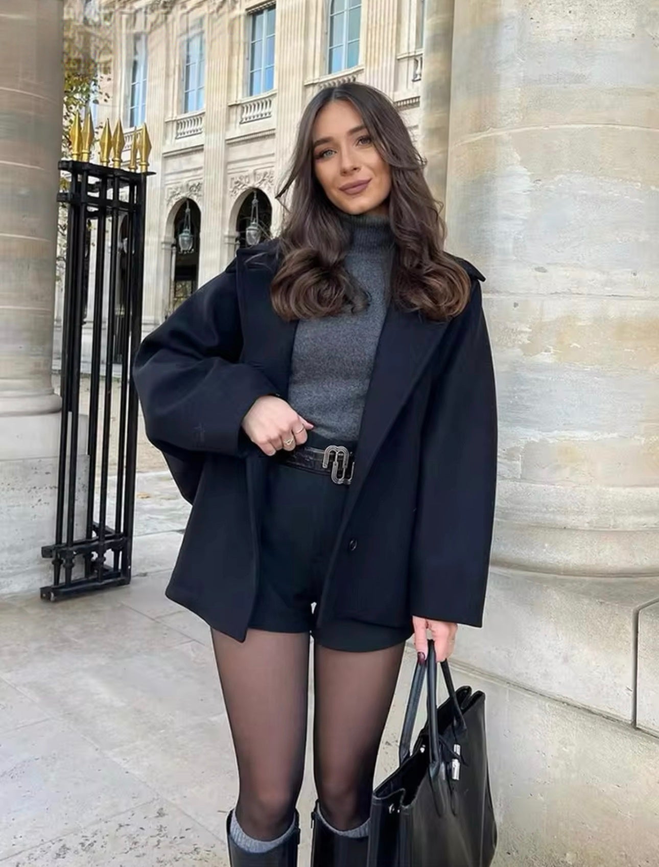 Nikkie - Palton din lână