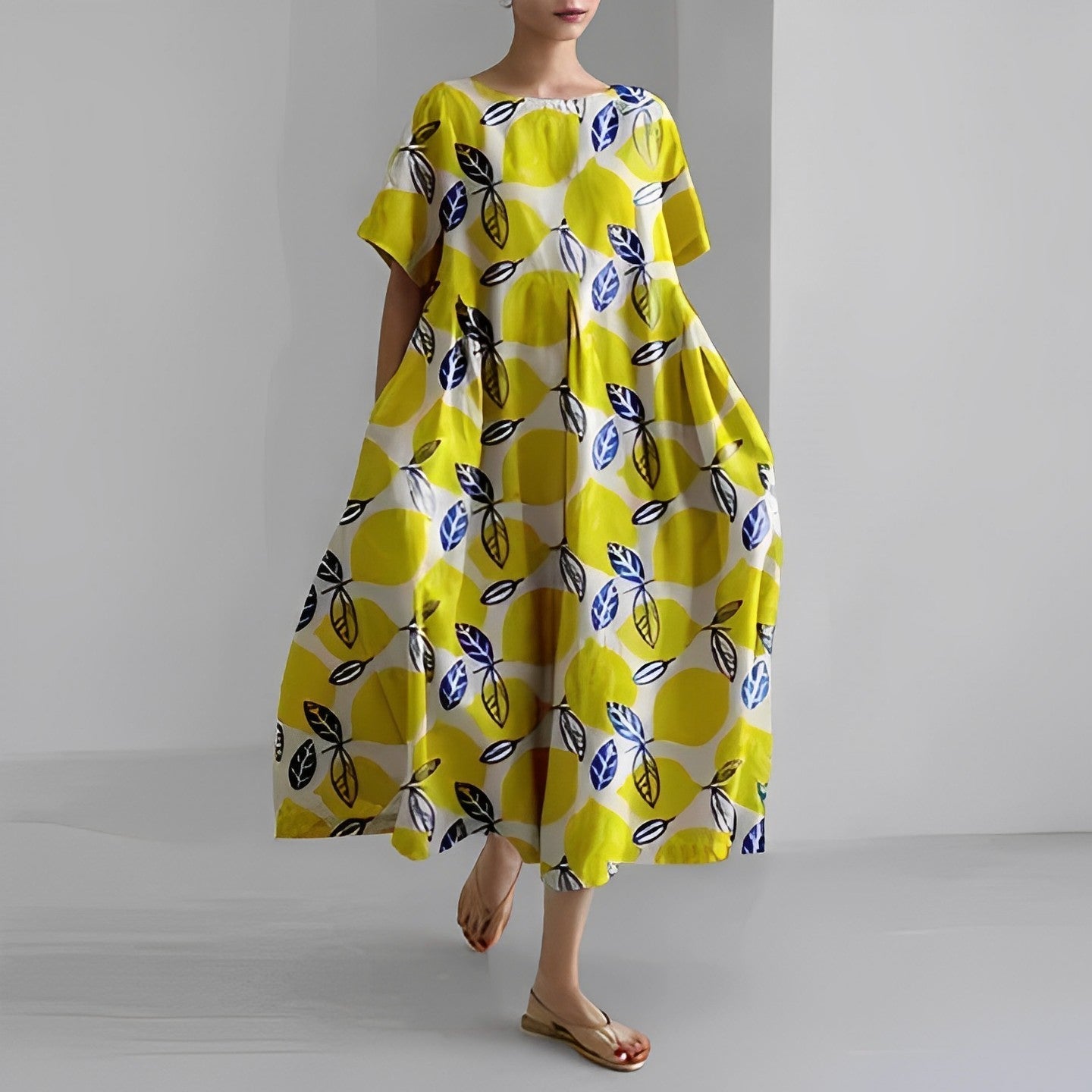 Amelia - Rochie Boho cu Print Floral
