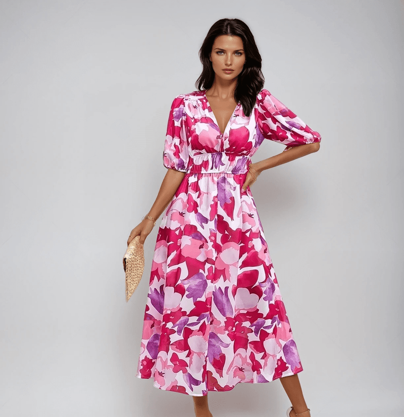 Isabel | Rochie elegantă retro cu un strop de nostalgie