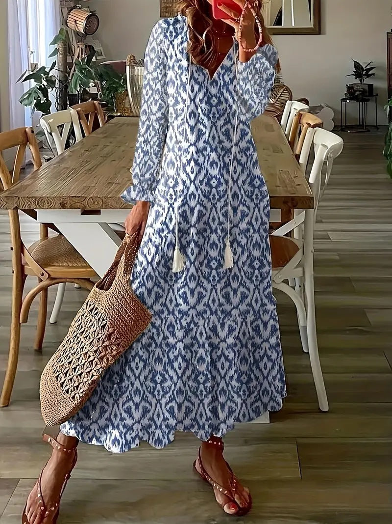 Florince™ - Rochie Maxi Inspirată de Stil Boho