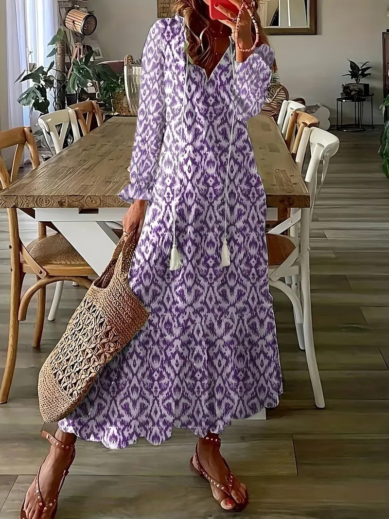 Florince™ - Rochie Maxi Inspirată de Stil Boho