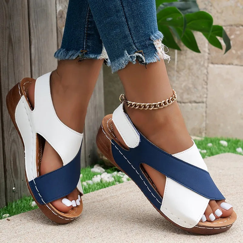 Irene™ - Sandale elegante cu toc wedge