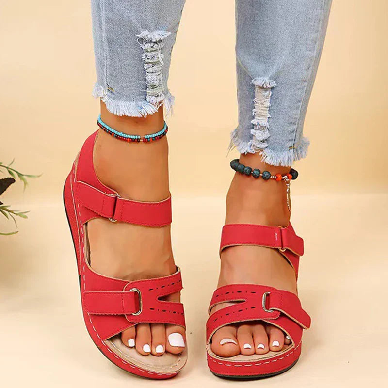 Elena™ – Sandale platforme confortabile de vară