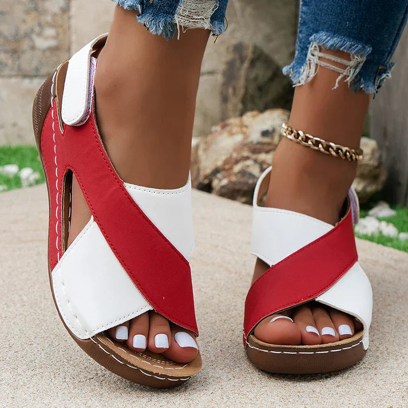 Irene™ - Sandale elegante cu toc wedge