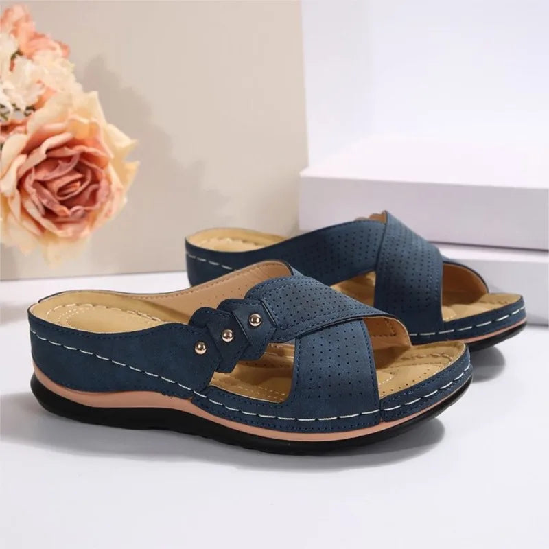 Celeste™ - Pantof din piele naturală cu ciucure decorativ