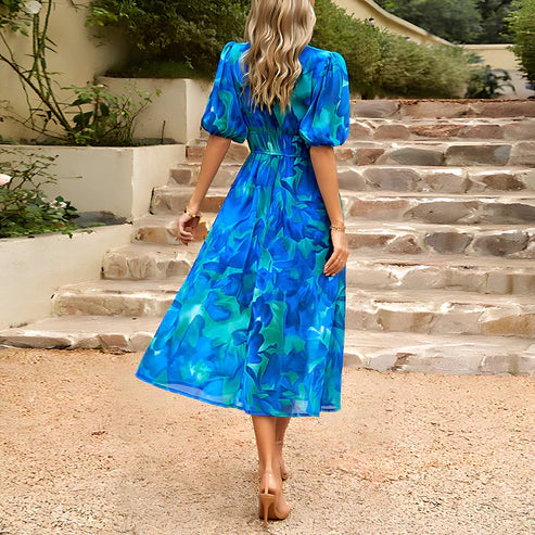 Leni | Rochie Midi Elegantă pentru Ocazii