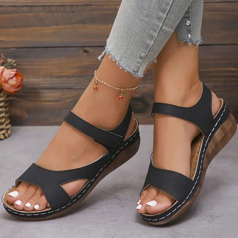 Eva™ - Sandale elegante de vară cu toc wedge