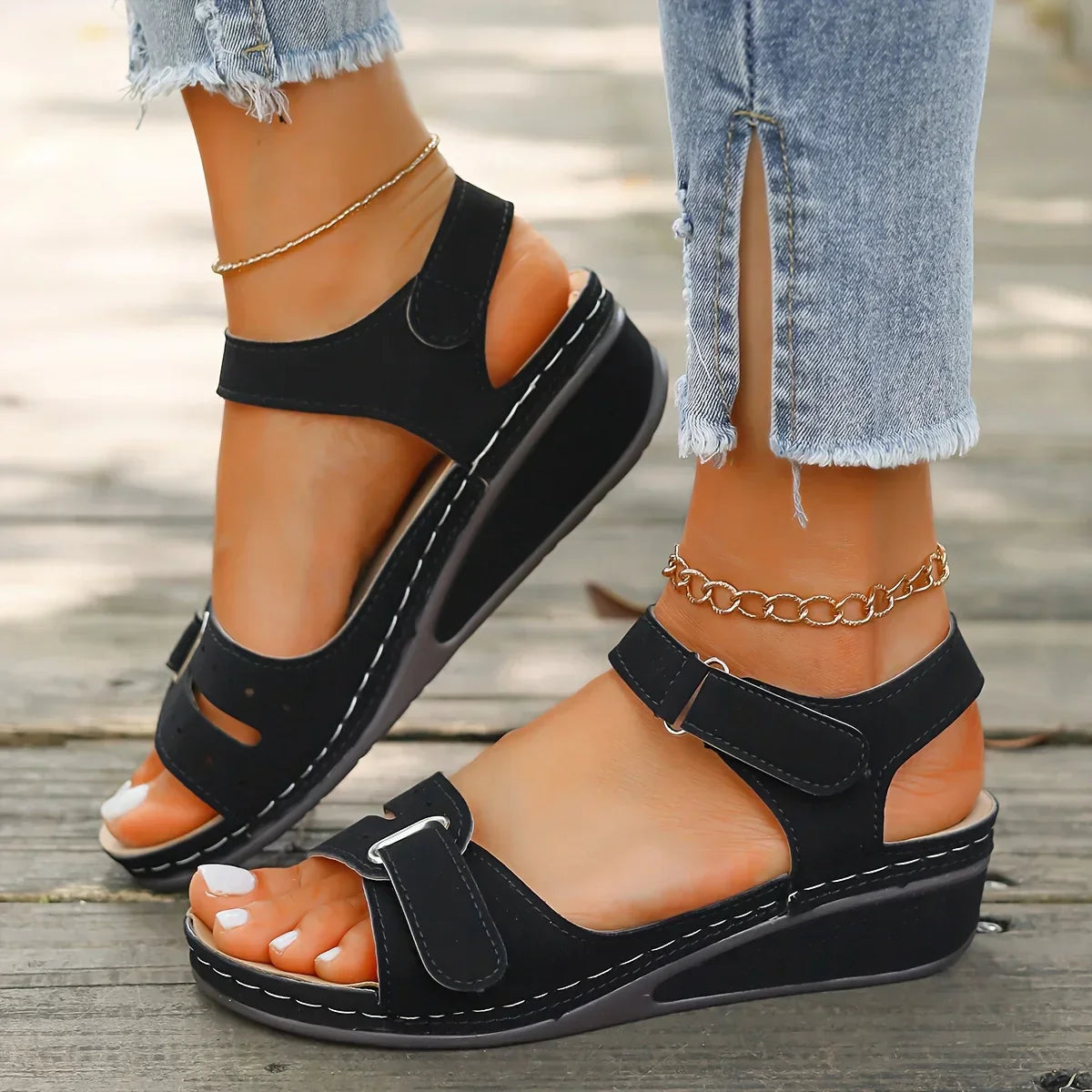 Leah™ - Sandale ortopedice confortabile