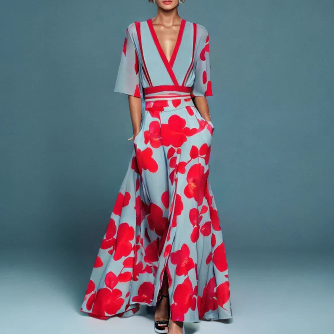 Lorraine | Rochie cu imprimeu floral