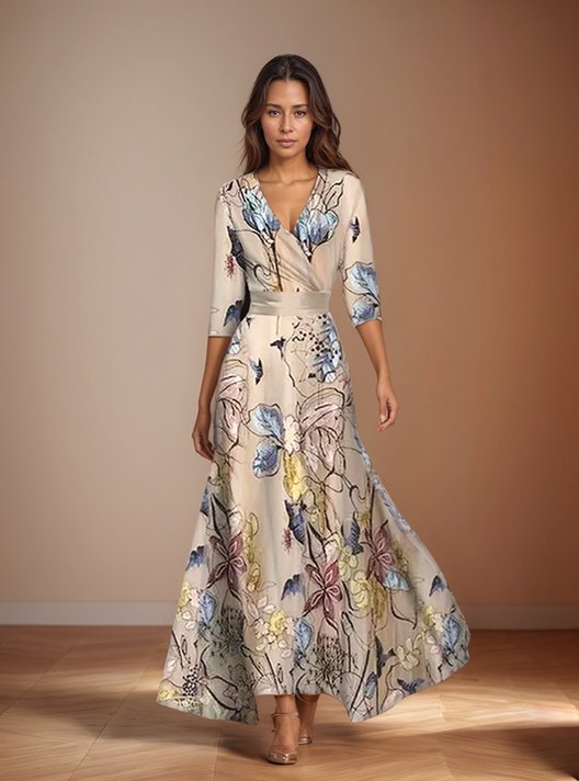 Lorraine | Rochie cu imprimeu floral