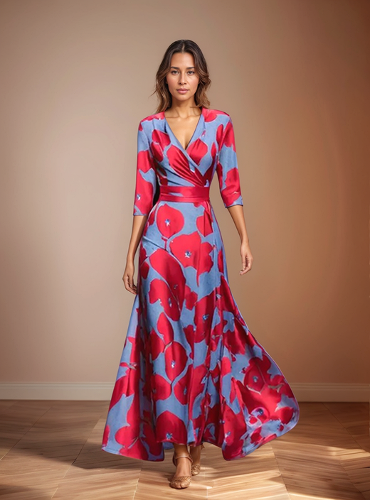 Lorraine | Rochie cu imprimeu floral