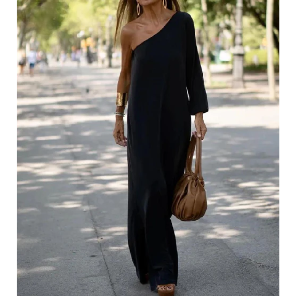 Aiden™ - Rochie Elegantă cu Un Singur Umăr
