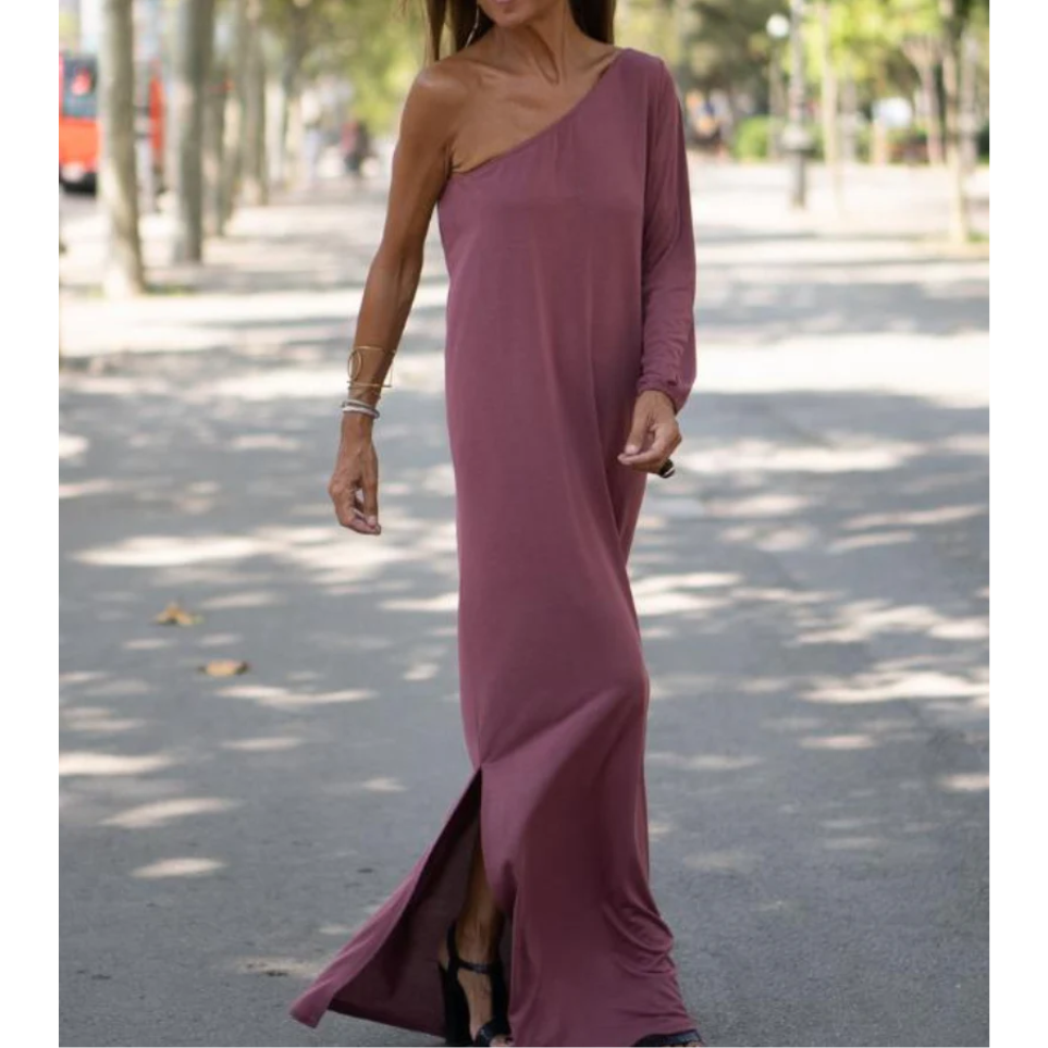 Aiden™ - Rochie Elegantă cu Un Singur Umăr