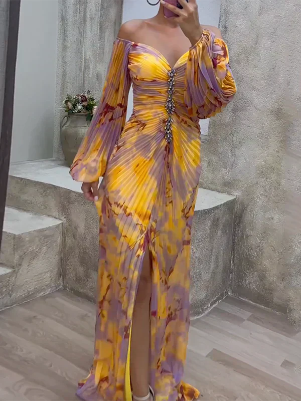 Cristina | Rochie Elegantă cu Decupaj în Formă de V