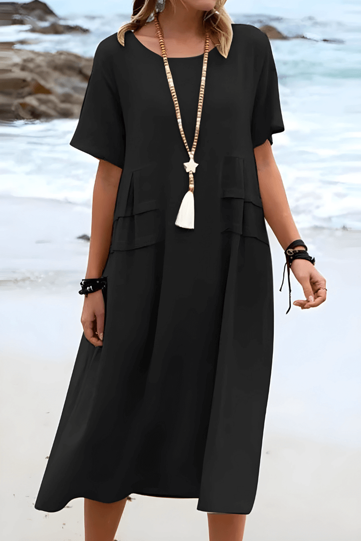 Aria™ - Rochie de in pentru vară