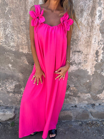 Mariana | Rochie de damă simplă cu imprimeu floral