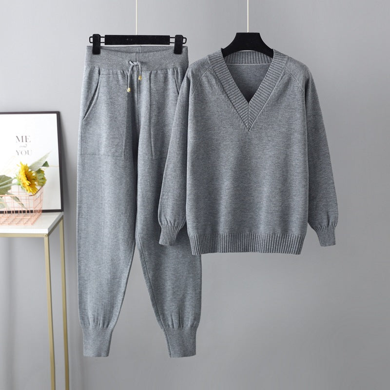 Gabriella - Set elegant și confortabil cu guler înalt