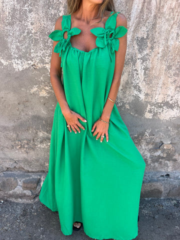 Mariana | Rochie de damă simplă cu imprimeu floral